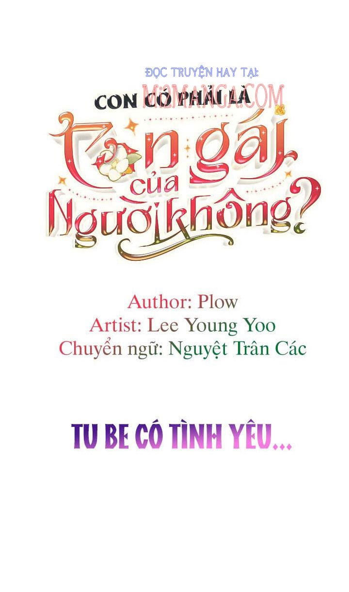 Con Có Phải Là Con Gái Của Người Không?: Chapter 65.5