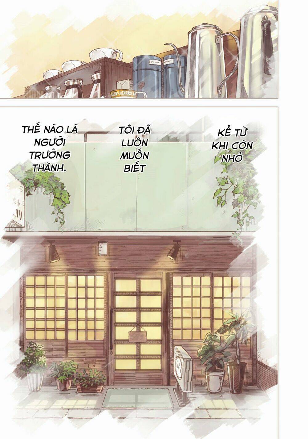 Coffee wo Shizuka ni: Chapter 1