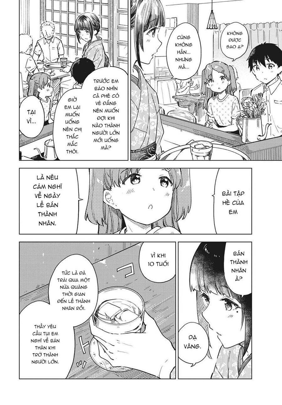 Coffee wo Shizuka ni: Chapter 20