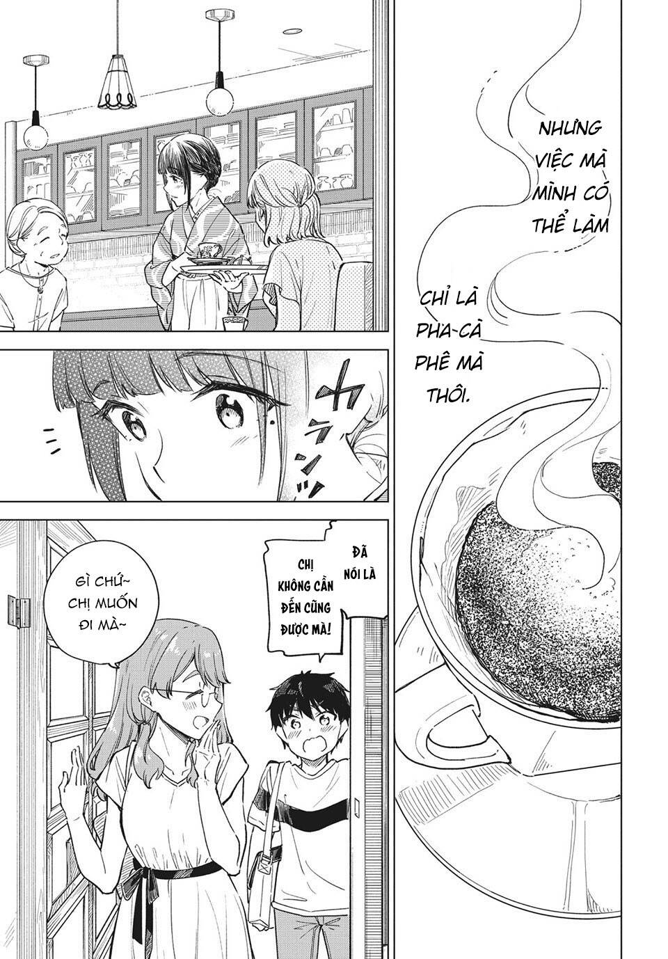 Coffee wo Shizuka ni: Chapter 21