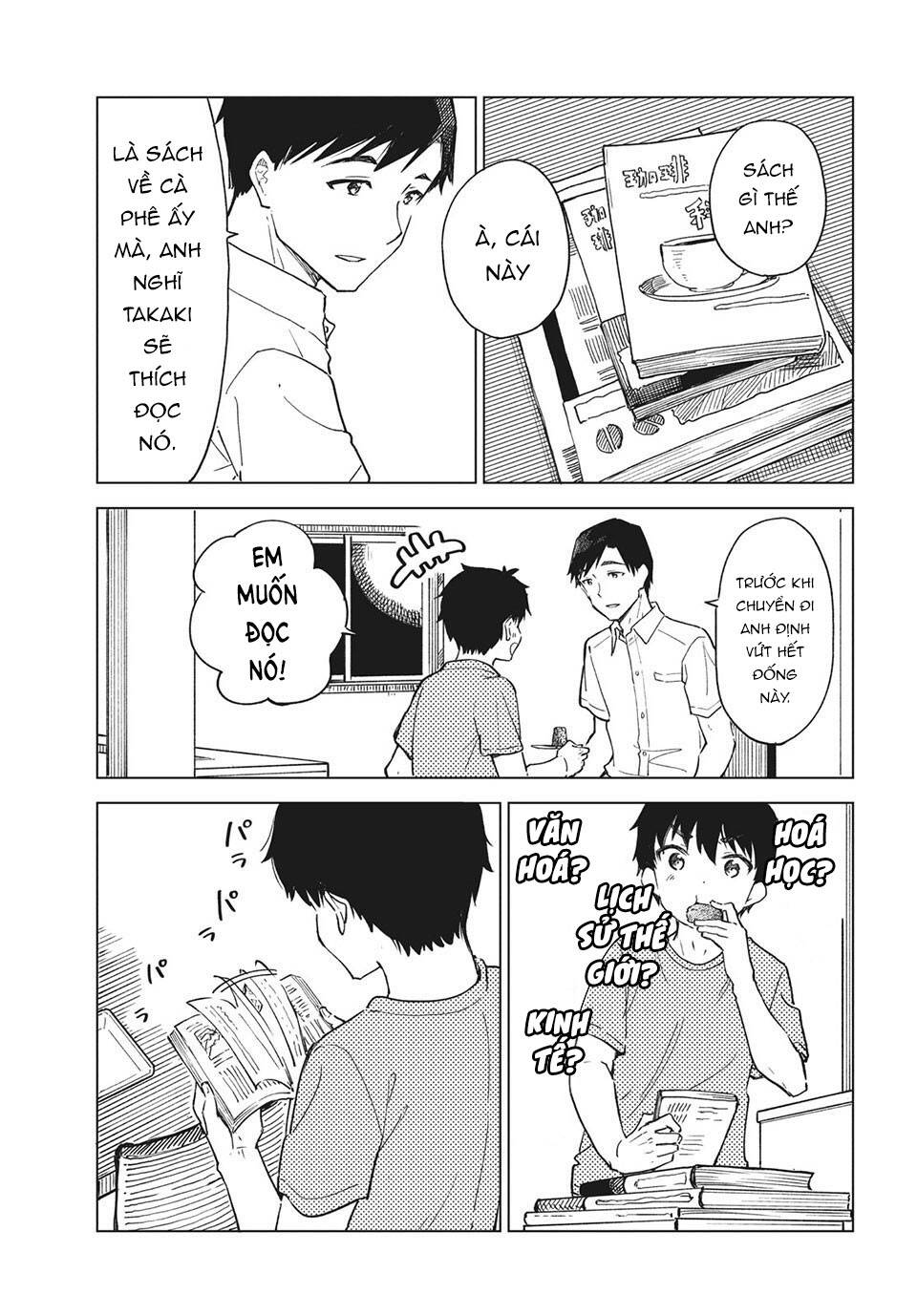 Coffee wo Shizuka ni: Chapter 21