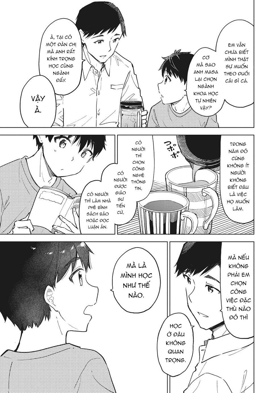 Coffee wo Shizuka ni: Chapter 21