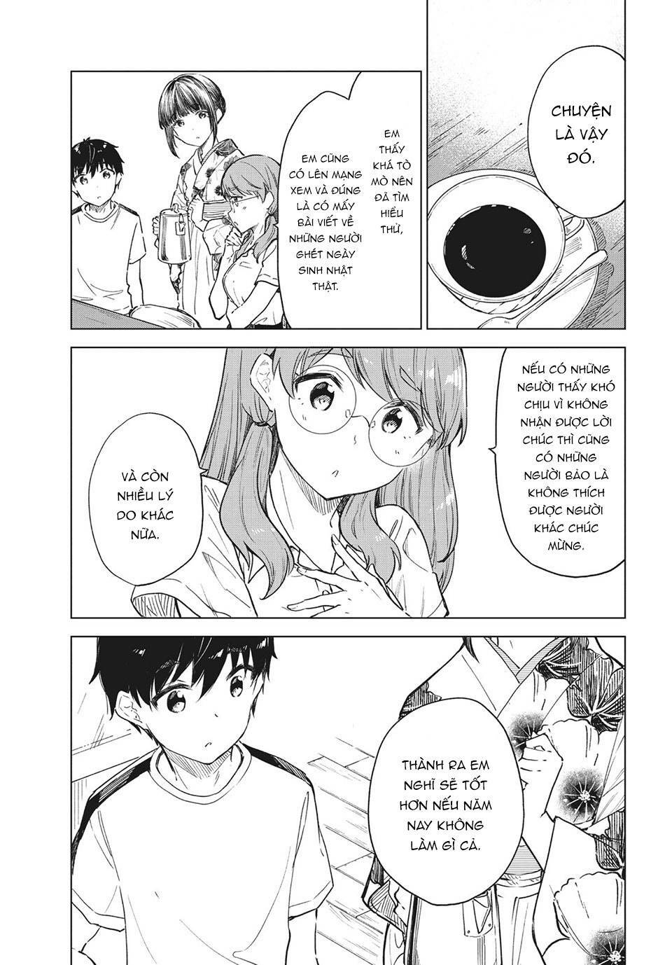 Coffee wo Shizuka ni: Chapter 22