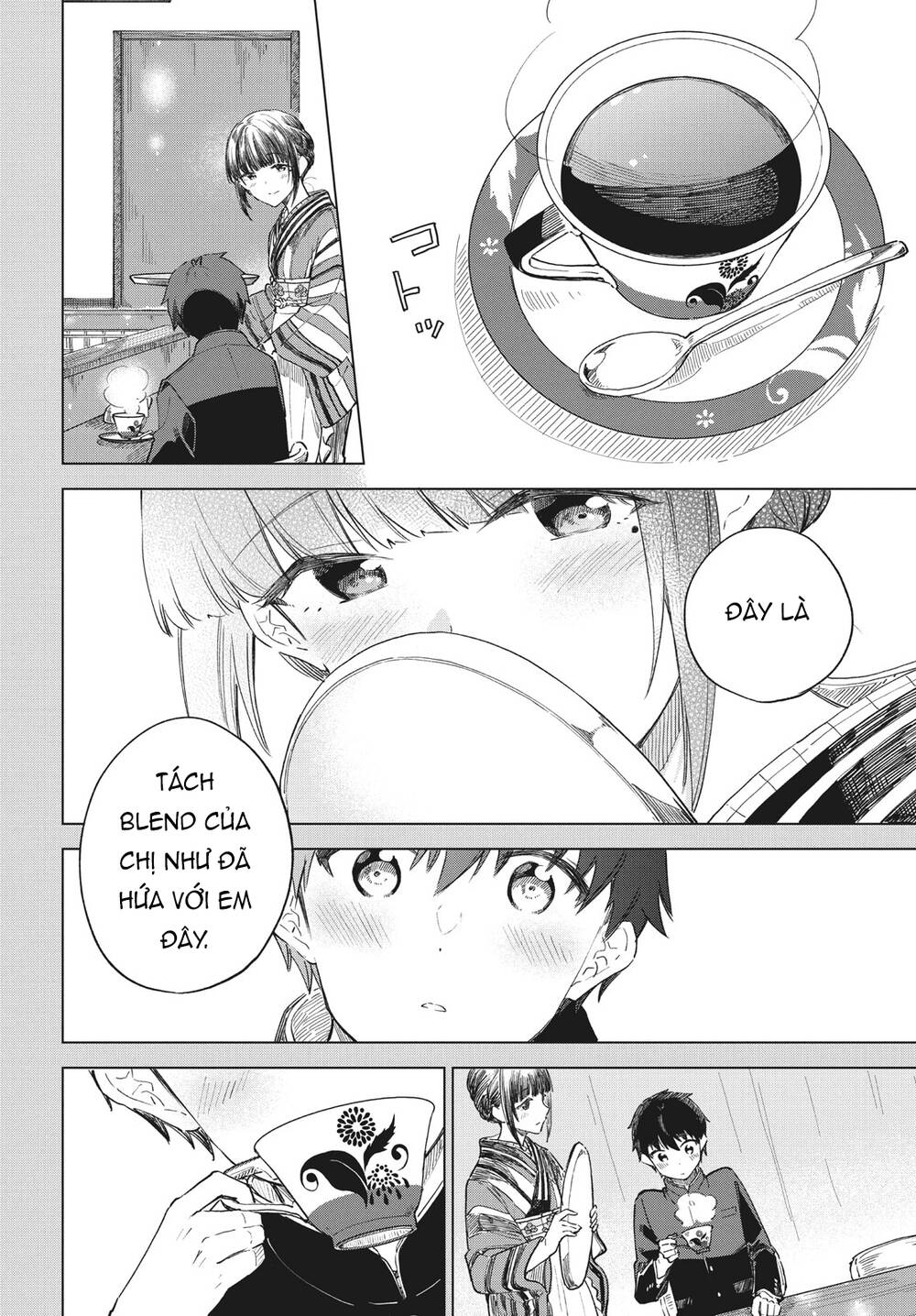 Coffee wo Shizuka ni: Chapter 30
