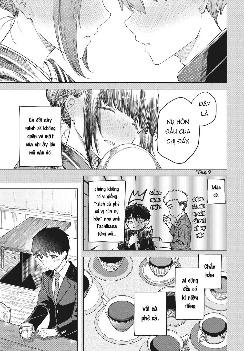 Coffee wo Shizuka ni: Chapter 30