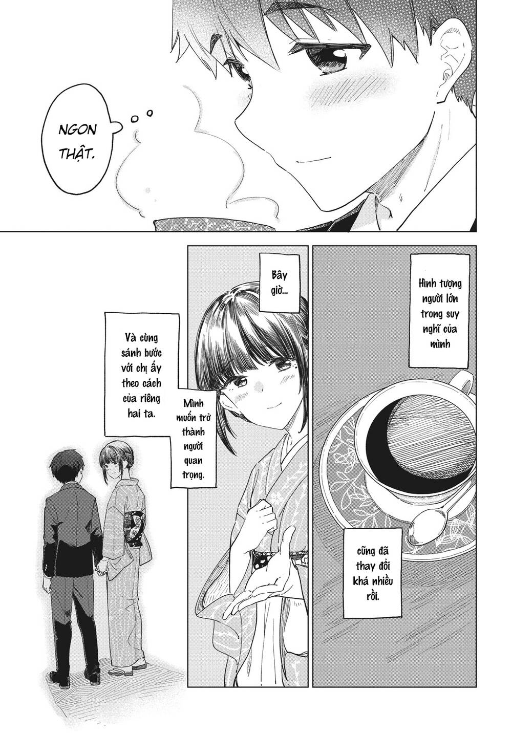Coffee wo Shizuka ni: Chapter 30