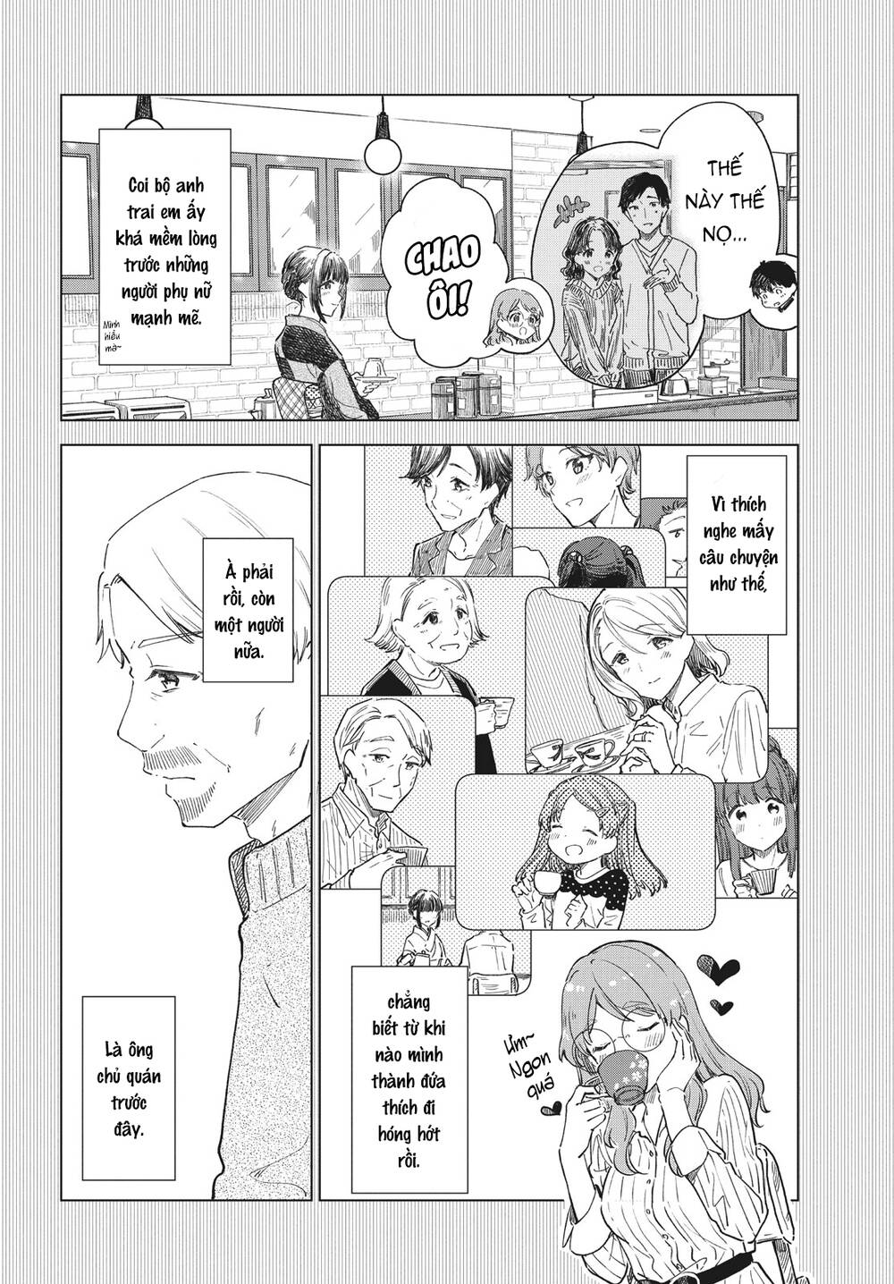 Coffee wo Shizuka ni: Chapter 30