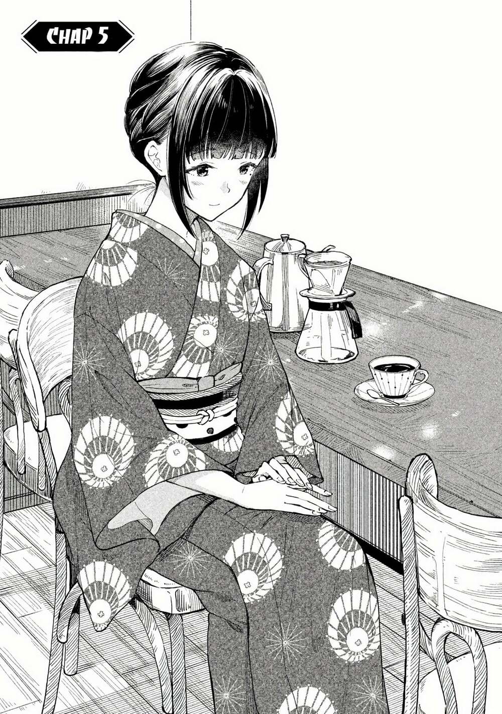 Coffee wo Shizuka ni: Chapter 5