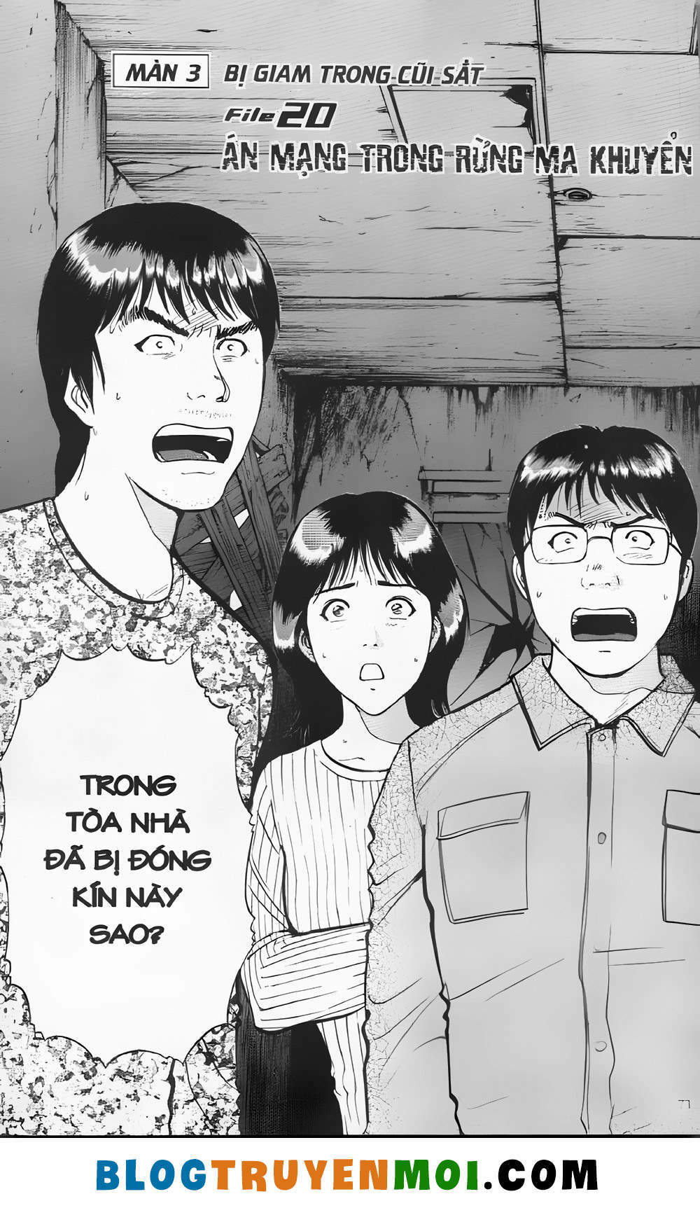 Thám Tử Kindaichi (Special Edition): Chapter 20.3: Án mạng trong rừng ma khuyển - Màn 3