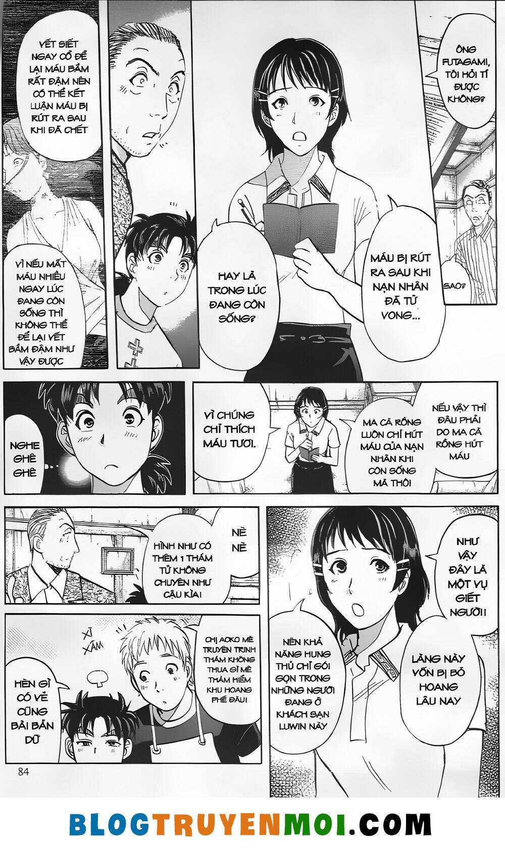 Thám Tử Kindaichi (Special Edition): Chapter 27.3: Truyền thuyết ma cà rồng - Màn 3
