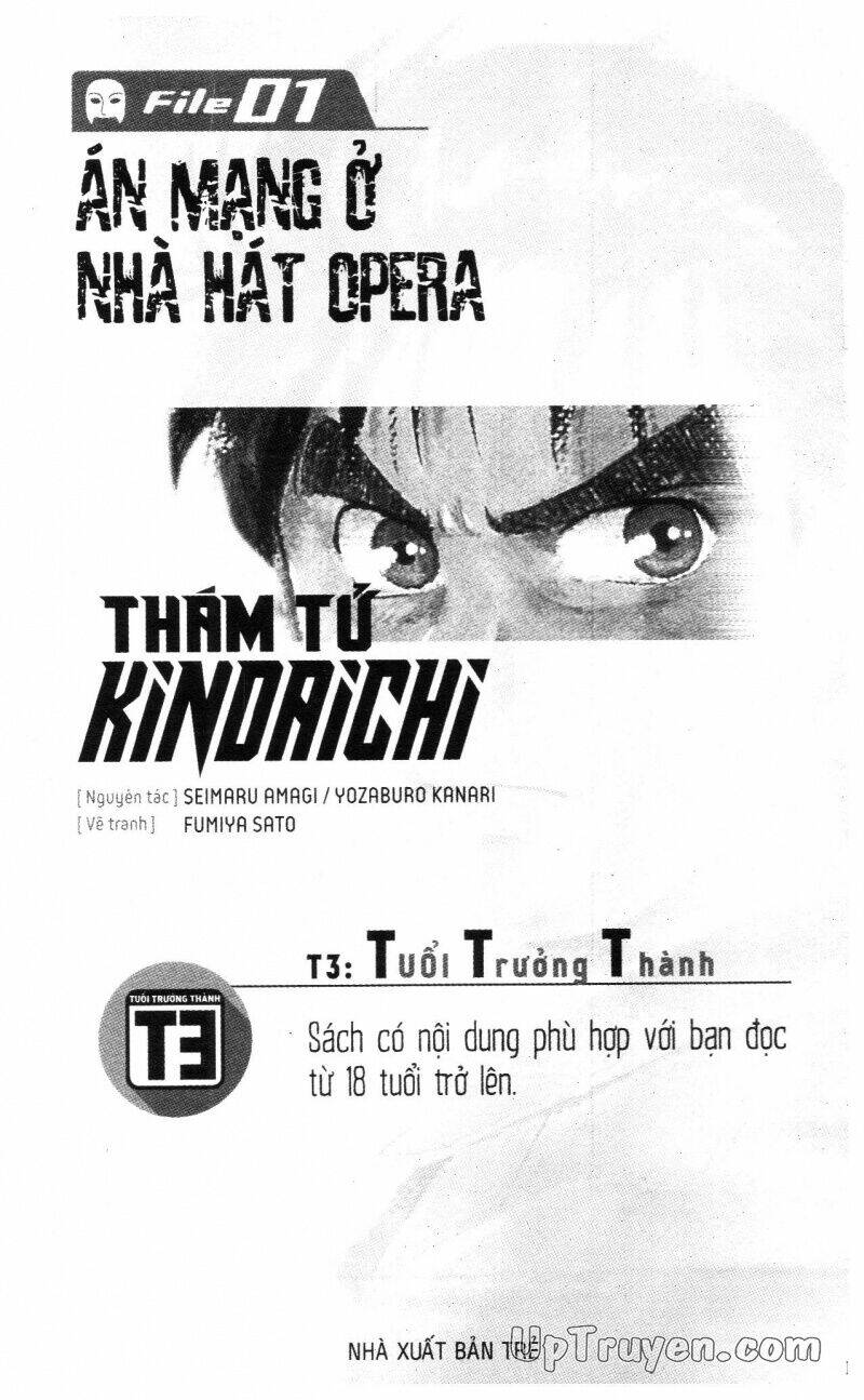 Thám Tử Kindaichi (Bản đẹp): Chapter 1