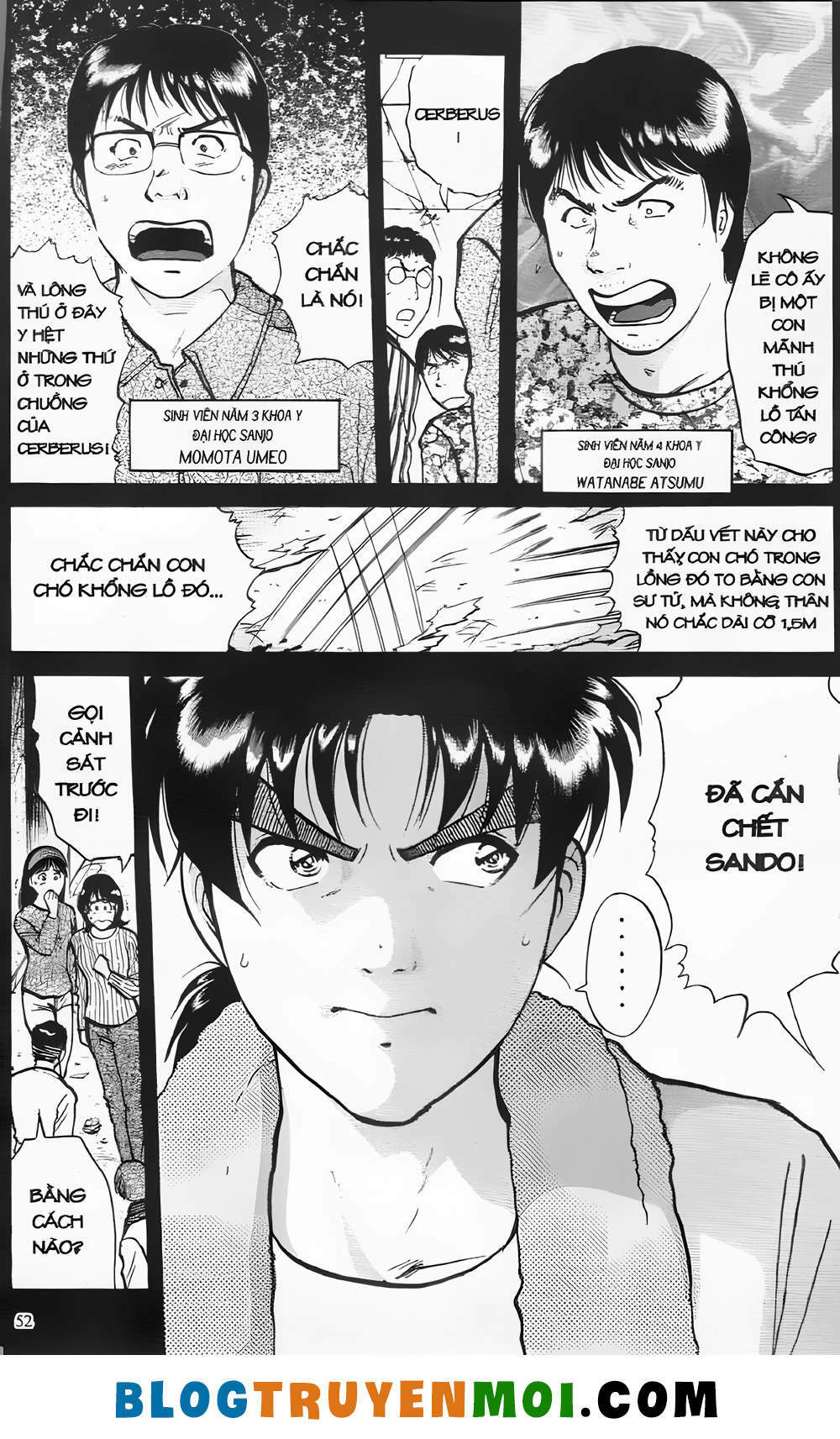 Thám Tử Kindaichi (Bản đẹp): Chapter 20.2: Án mạng trong rừng ma khuyển - Màn 2