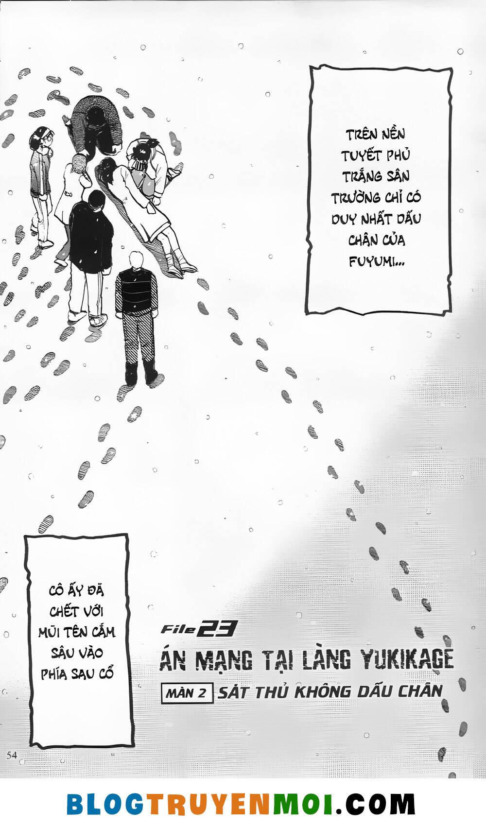 Thám Tử Kindaichi (Bản đẹp): Chapter 23.2: Án mạng tại làng Yukikage - Màn 2