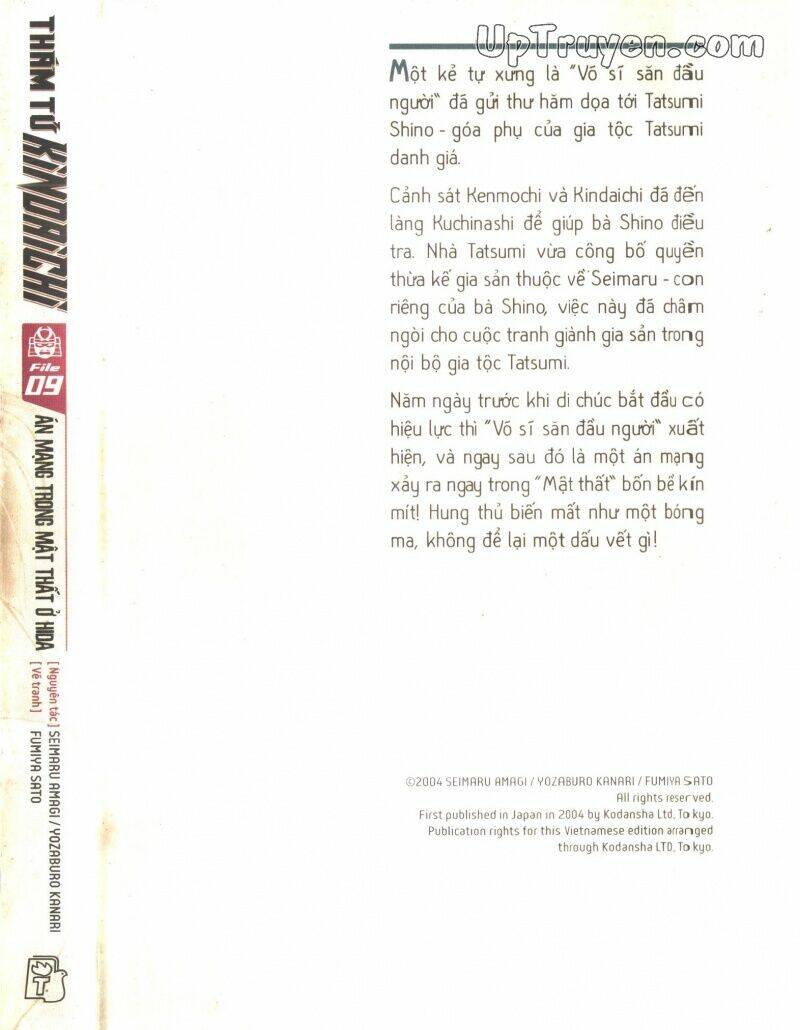 Thám Tử Kindaichi (Bản đẹp): Chapter 9