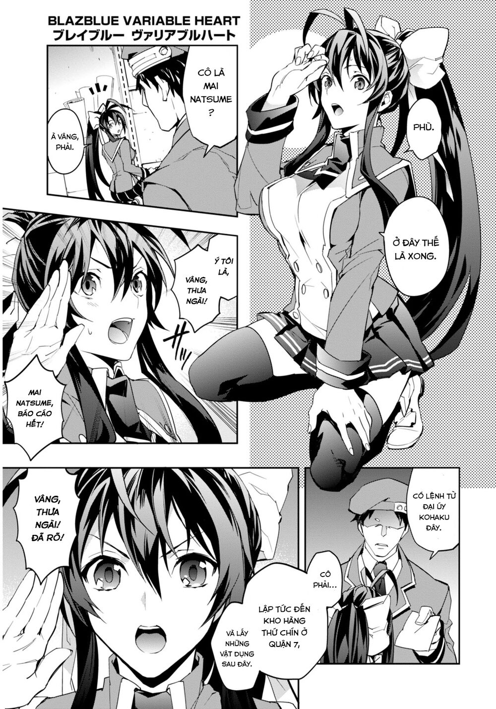 Blazblue - Variable Heart: Chương 1