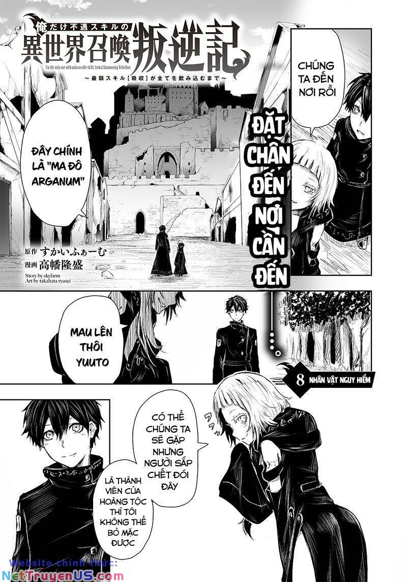 Ore Dake Fuguu Skill No Isekai Shoukan Hangyakuki: Chapter 8