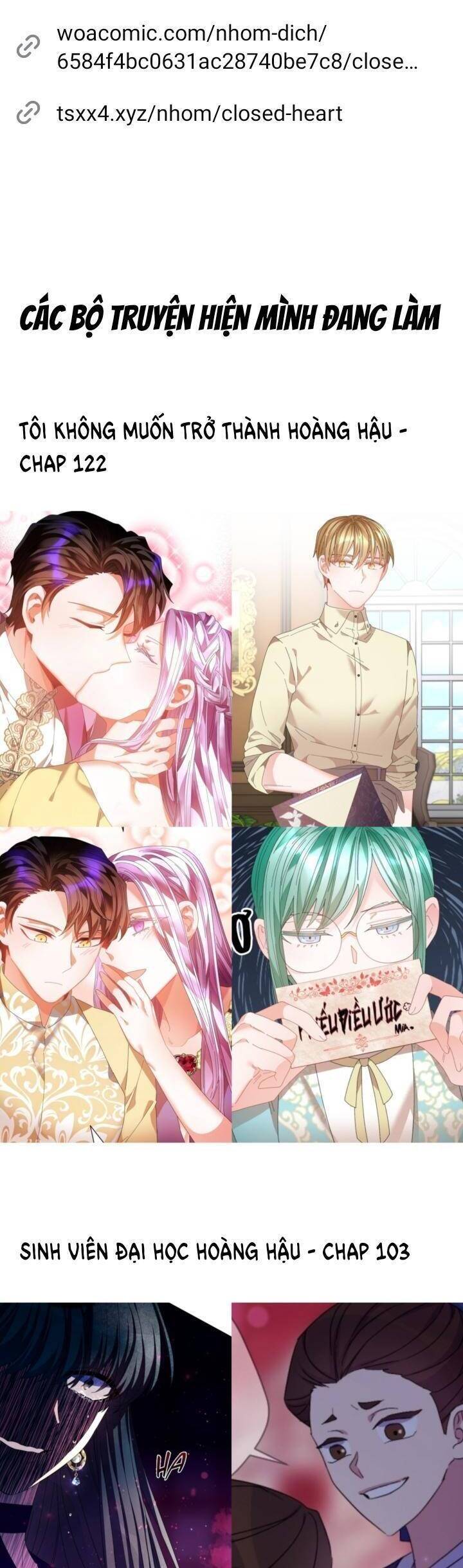 Tôi Không Muốn Trở Thành Hoàng Hậu: Chapter 122