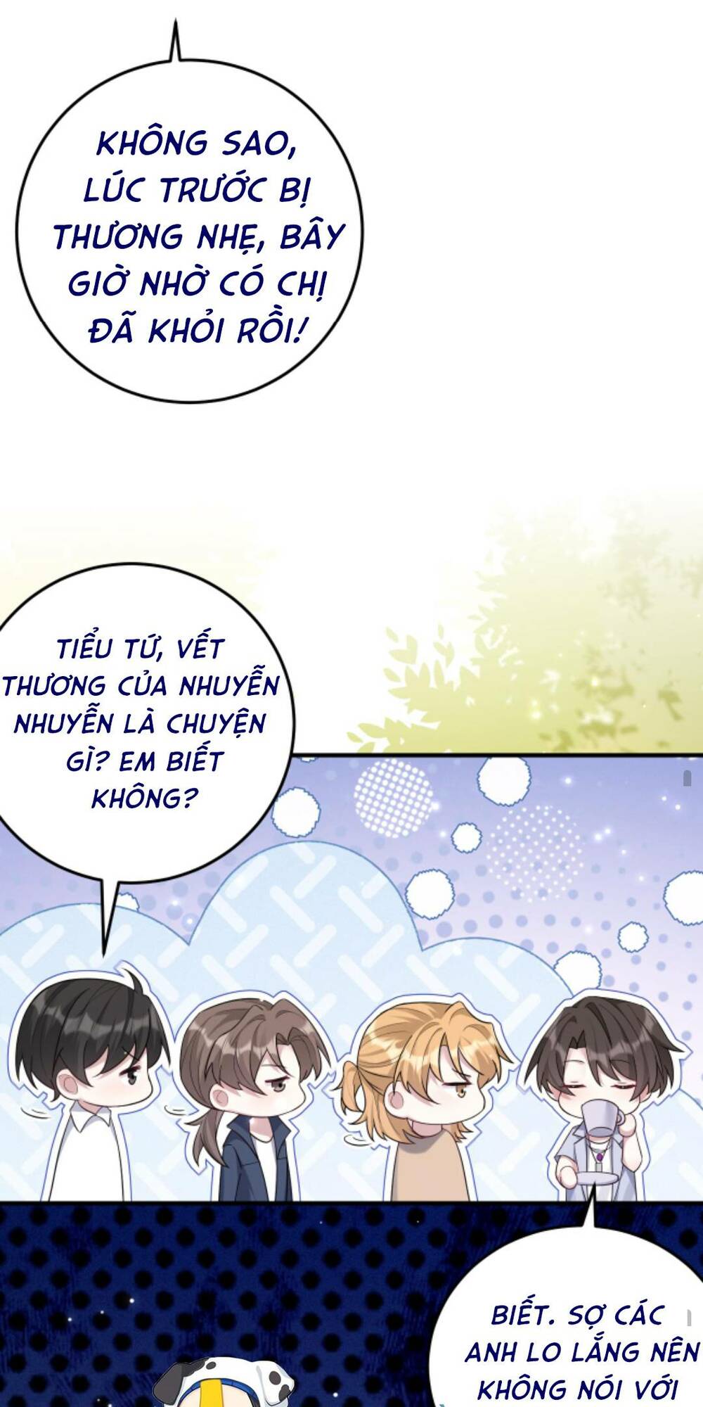 Đứng Yên! Em Gái Chúng Tôi Nói Trên Đầu Bạn Có Quỷ.: Chapter 110