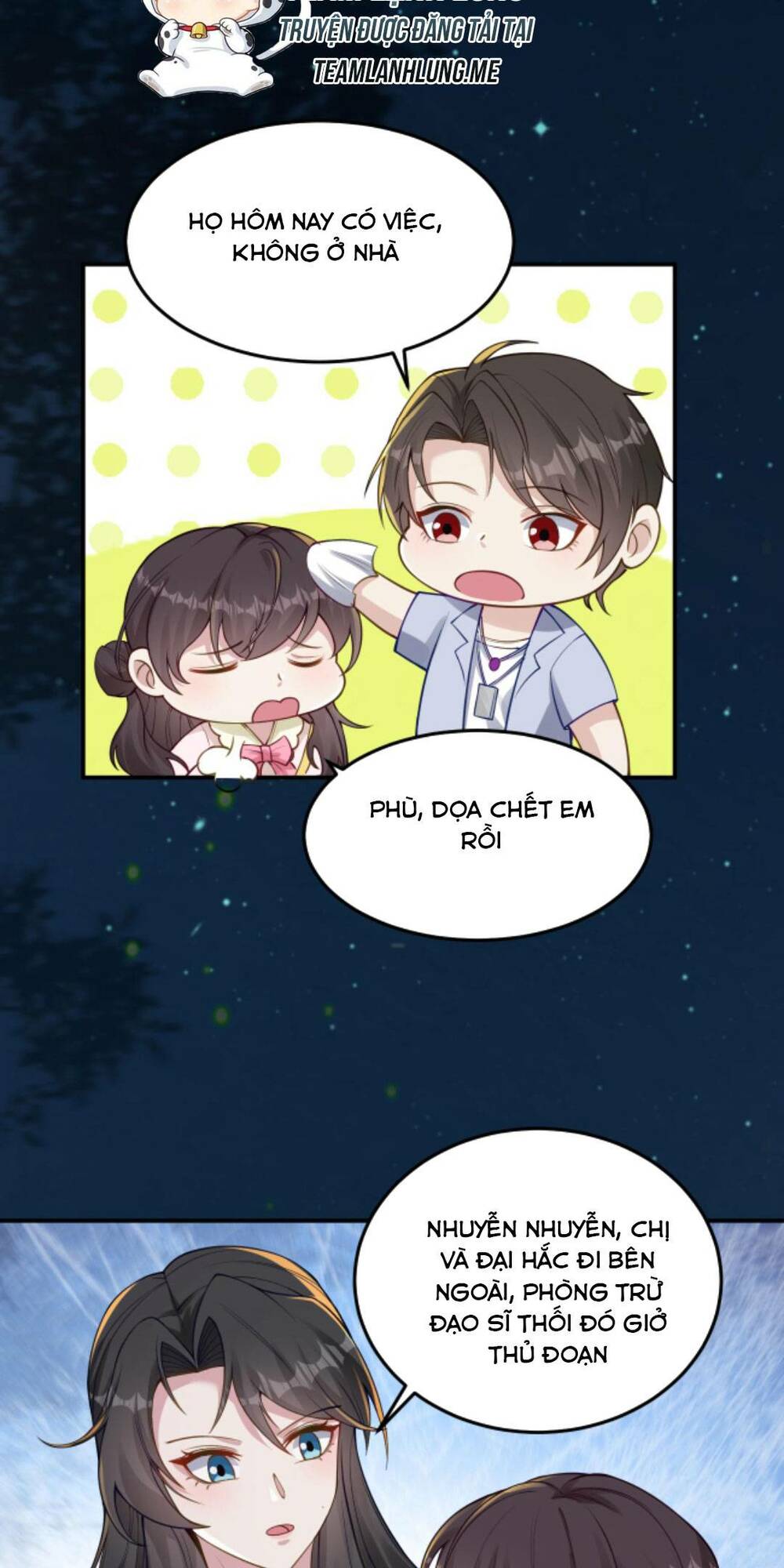 Đứng Yên! Em Gái Chúng Tôi Nói Trên Đầu Bạn Có Quỷ.: Chapter 124