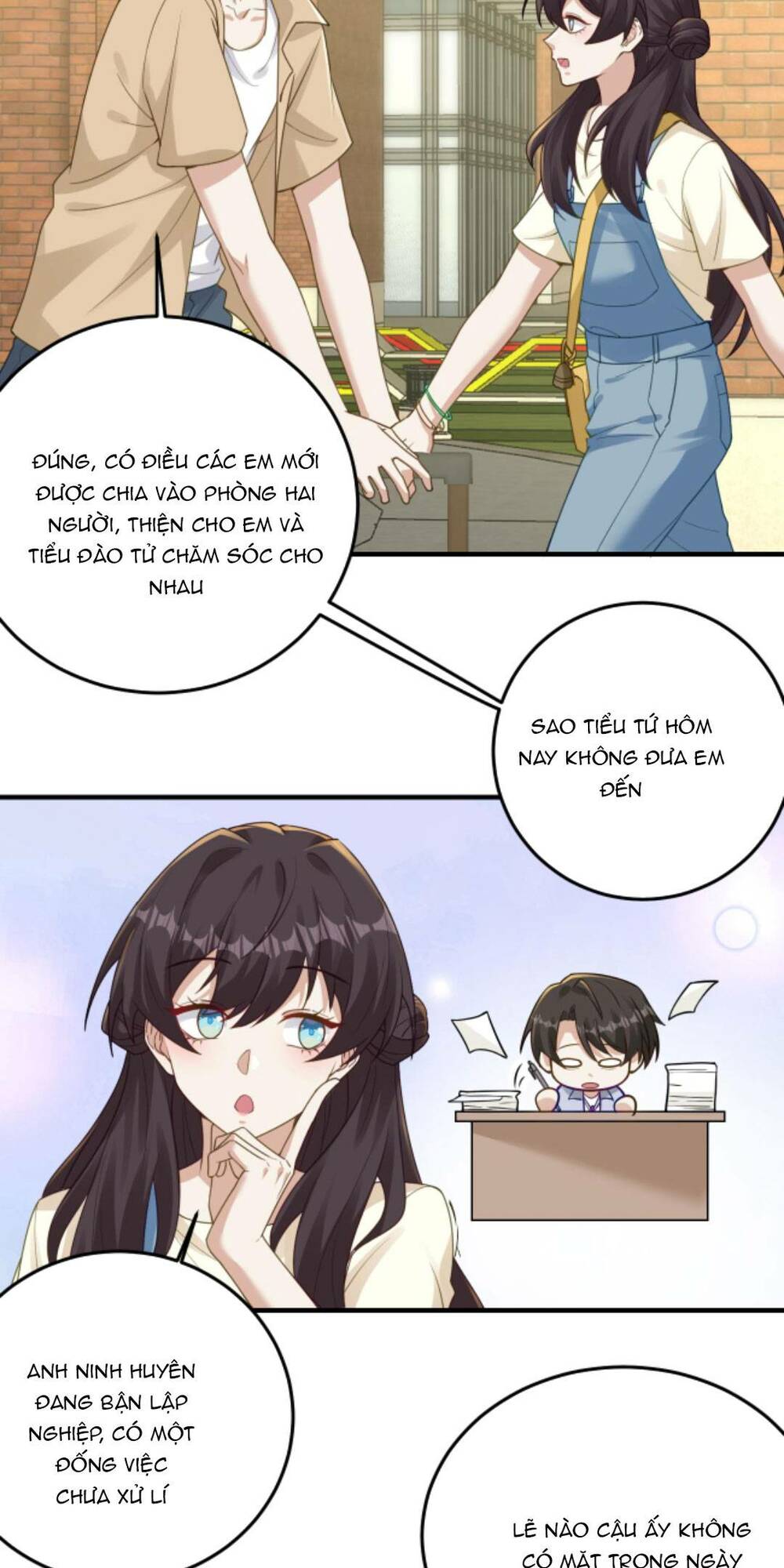 Đứng Yên! Em Gái Chúng Tôi Nói Trên Đầu Bạn Có Quỷ.: Chapter 129