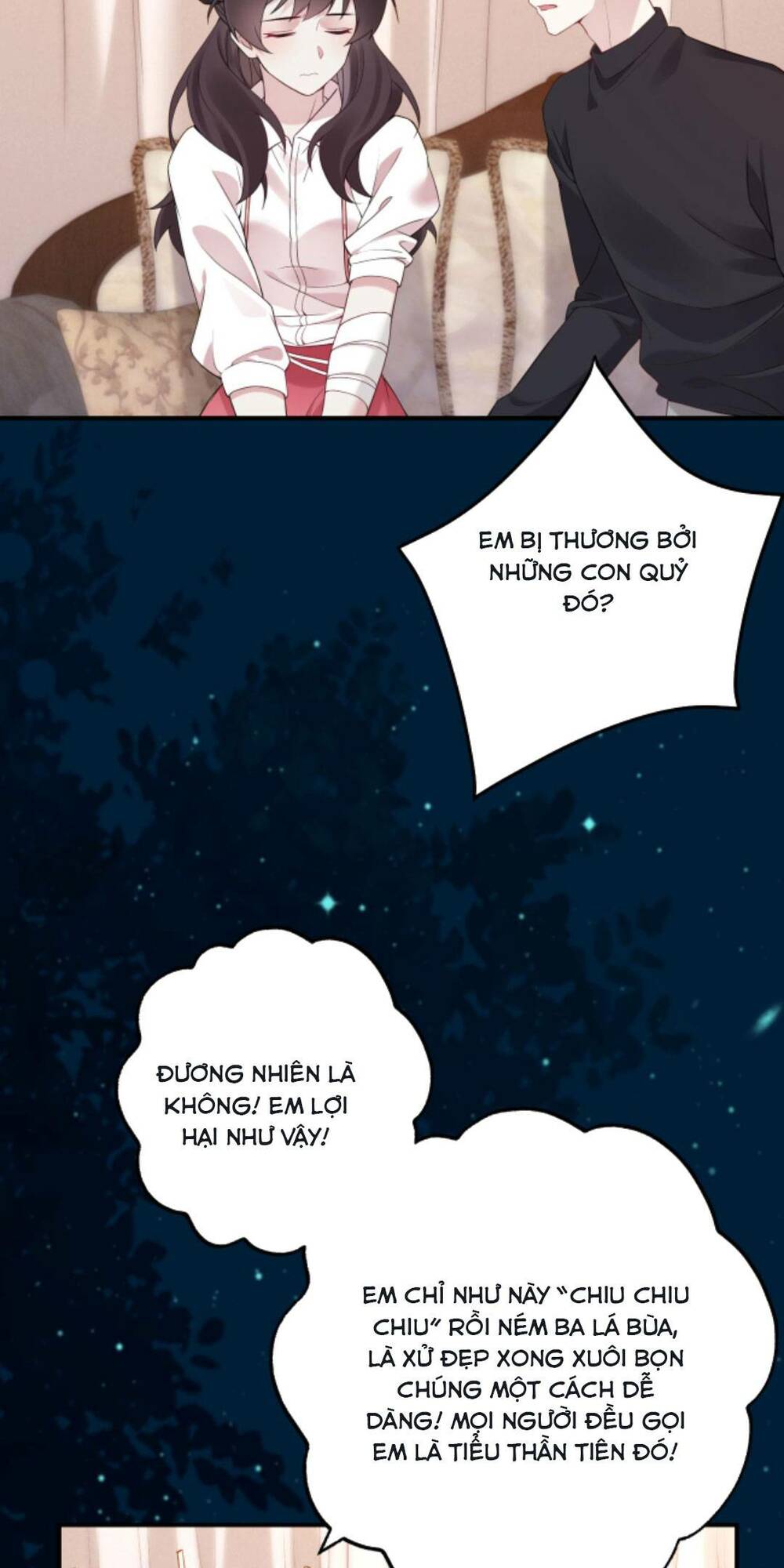 Đứng Yên! Em Gái Chúng Tôi Nói Trên Đầu Bạn Có Quỷ.: Chapter 81