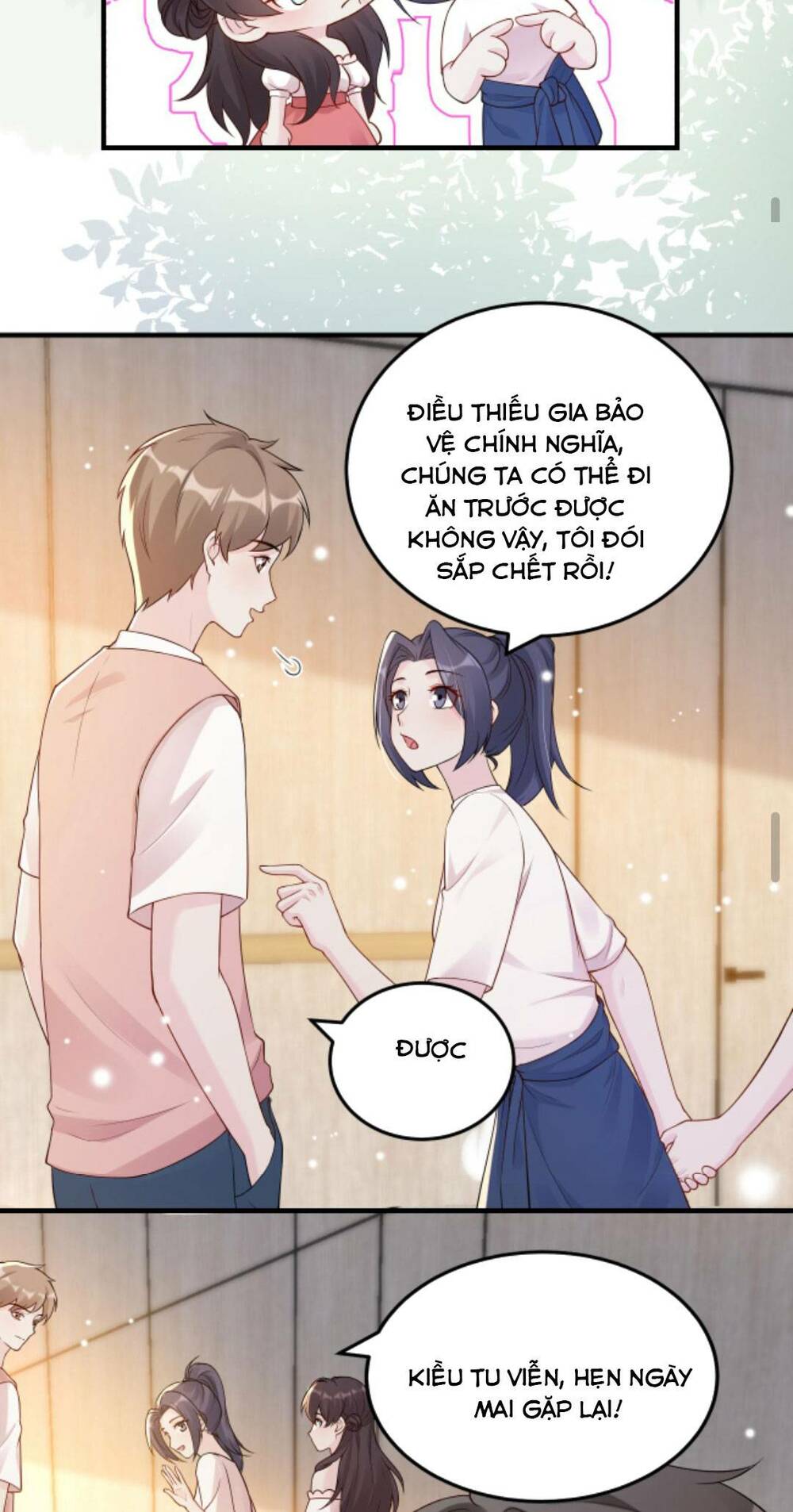 Đứng Yên! Em Gái Chúng Tôi Nói Trên Đầu Bạn Có Quỷ.: Chapter 84