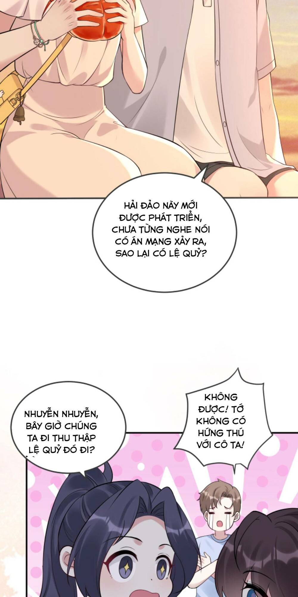 Đứng Yên! Em Gái Chúng Tôi Nói Trên Đầu Bạn Có Quỷ.: Chapter 97