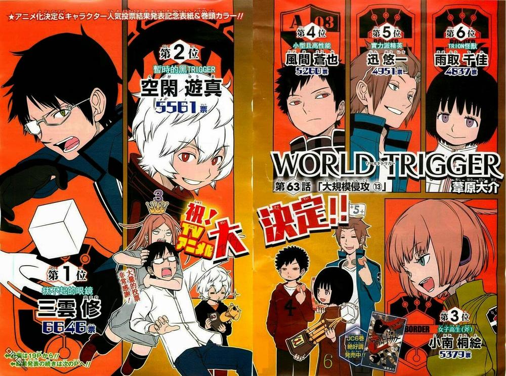 World Trigger: Chapter 63