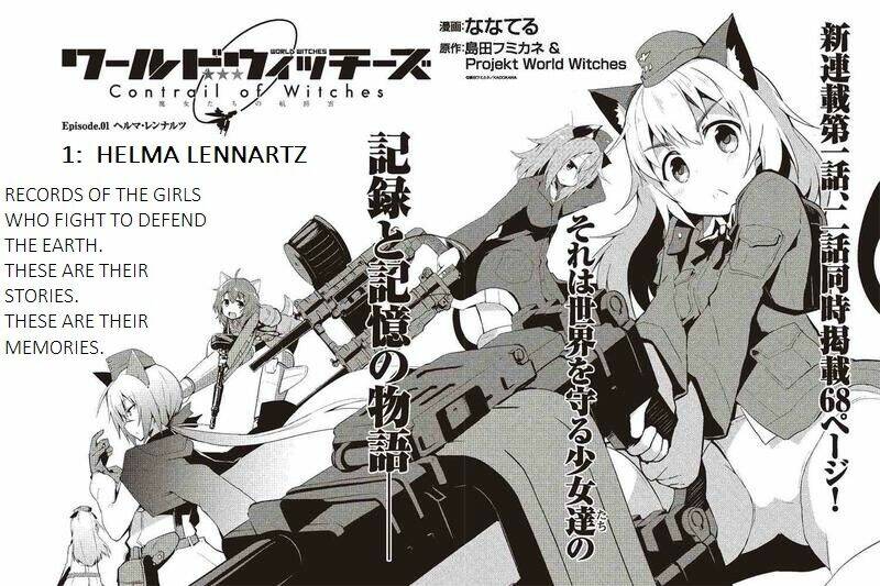 World Witches - Contrail Of Witches: Chapter 1