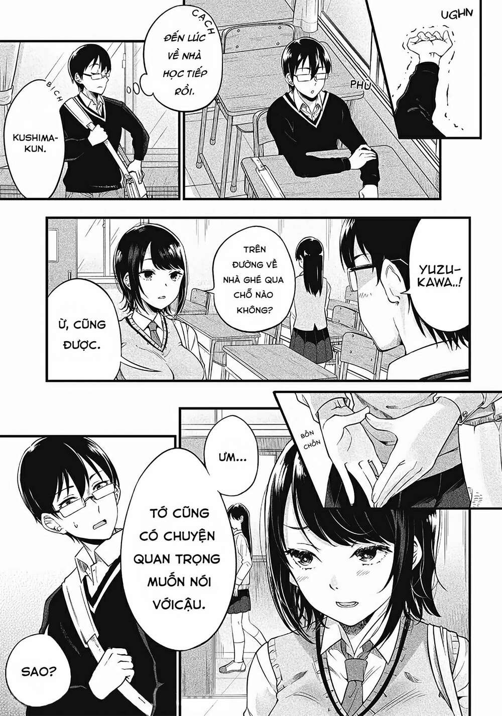 Yuzukawa-san wa, Sasshite Hoshii: Chapter 3