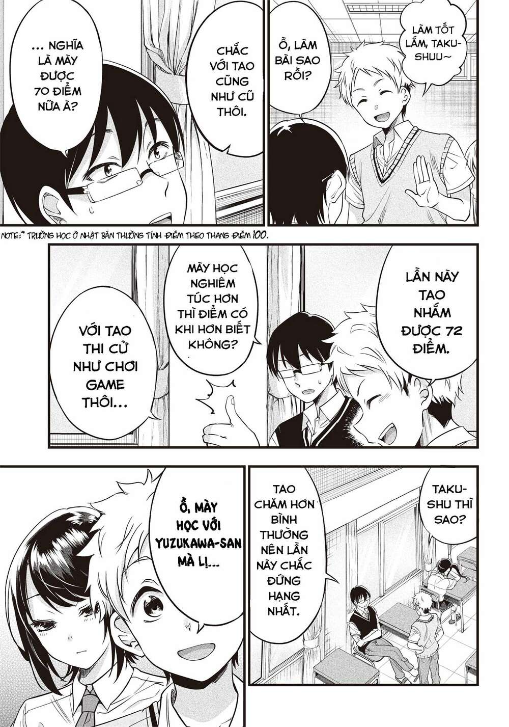 Yuzukawa-san wa, Sasshite Hoshii: Chapter 8