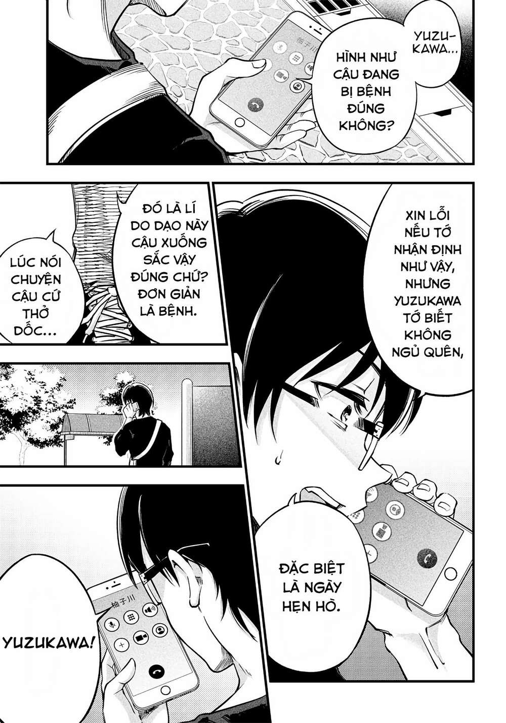 Yuzukawa-san wa, Sasshite Hoshii: Chapter 9