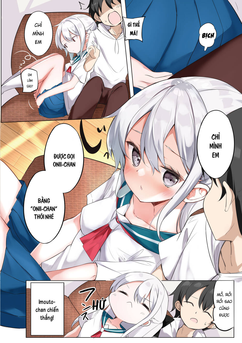 Em gái tôi mỗi ngày lại nhìn vào mắt tôi: Chapter 14: Không cho chị gọi "Onii-chan" đâu!