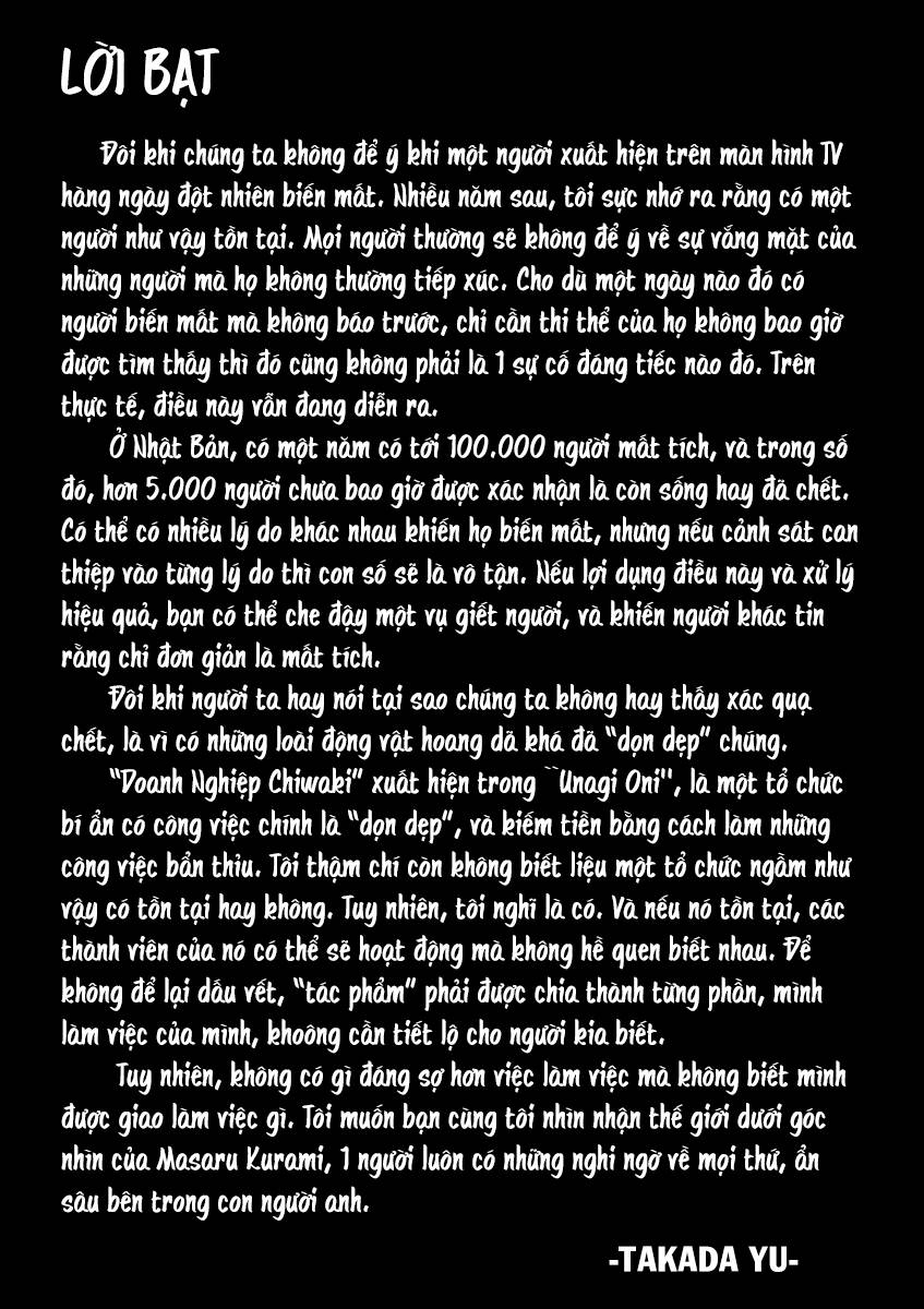 Unagi Oni: Chapter 7: Lòng Thương Xót [HẾT VOL 1]