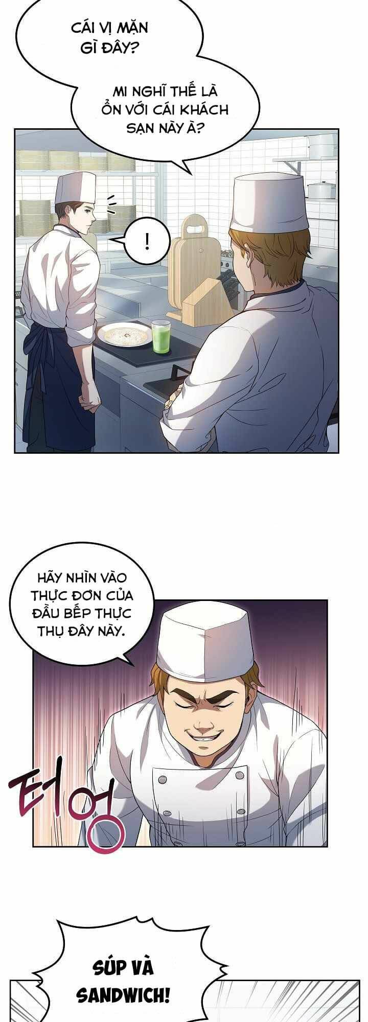 Đầu bếp trẻ nhất tới từ khách sạn hạng ba: Chapter 6