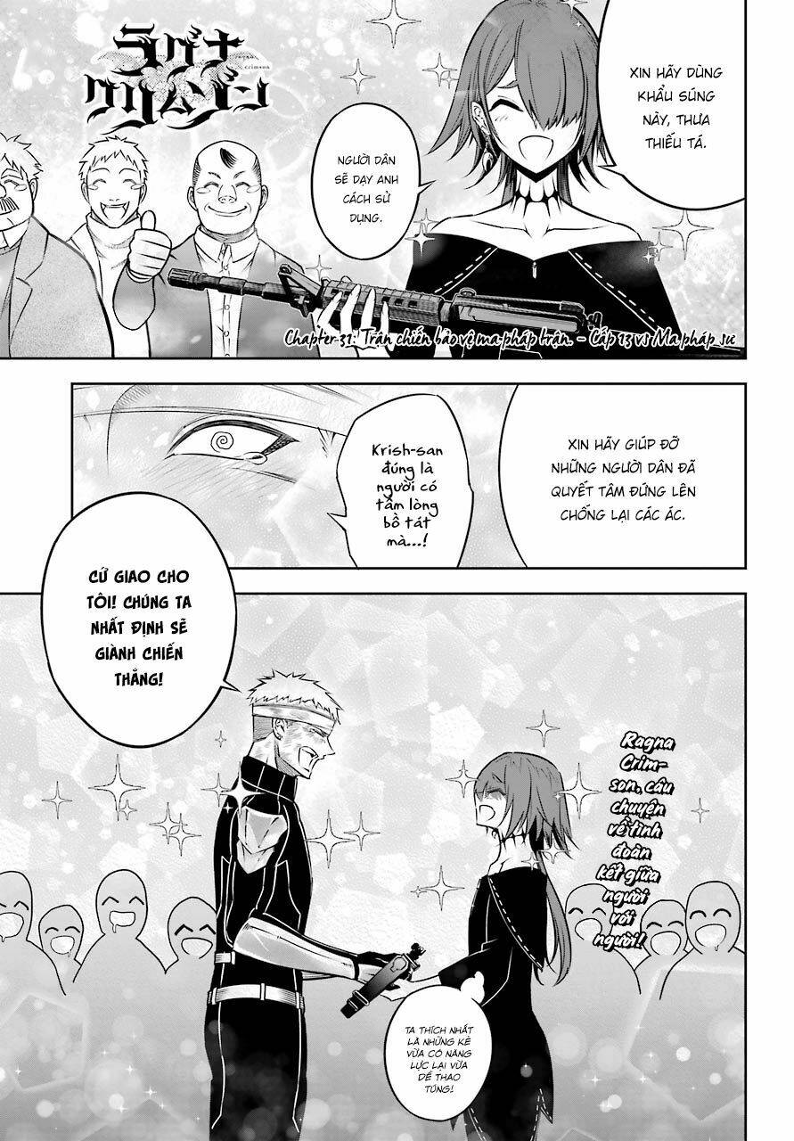 Ragna Crimson: Chapter 31: Trận chiến bảo vệ ma pháp trận - Cấp 13 vs Ma pháp sư