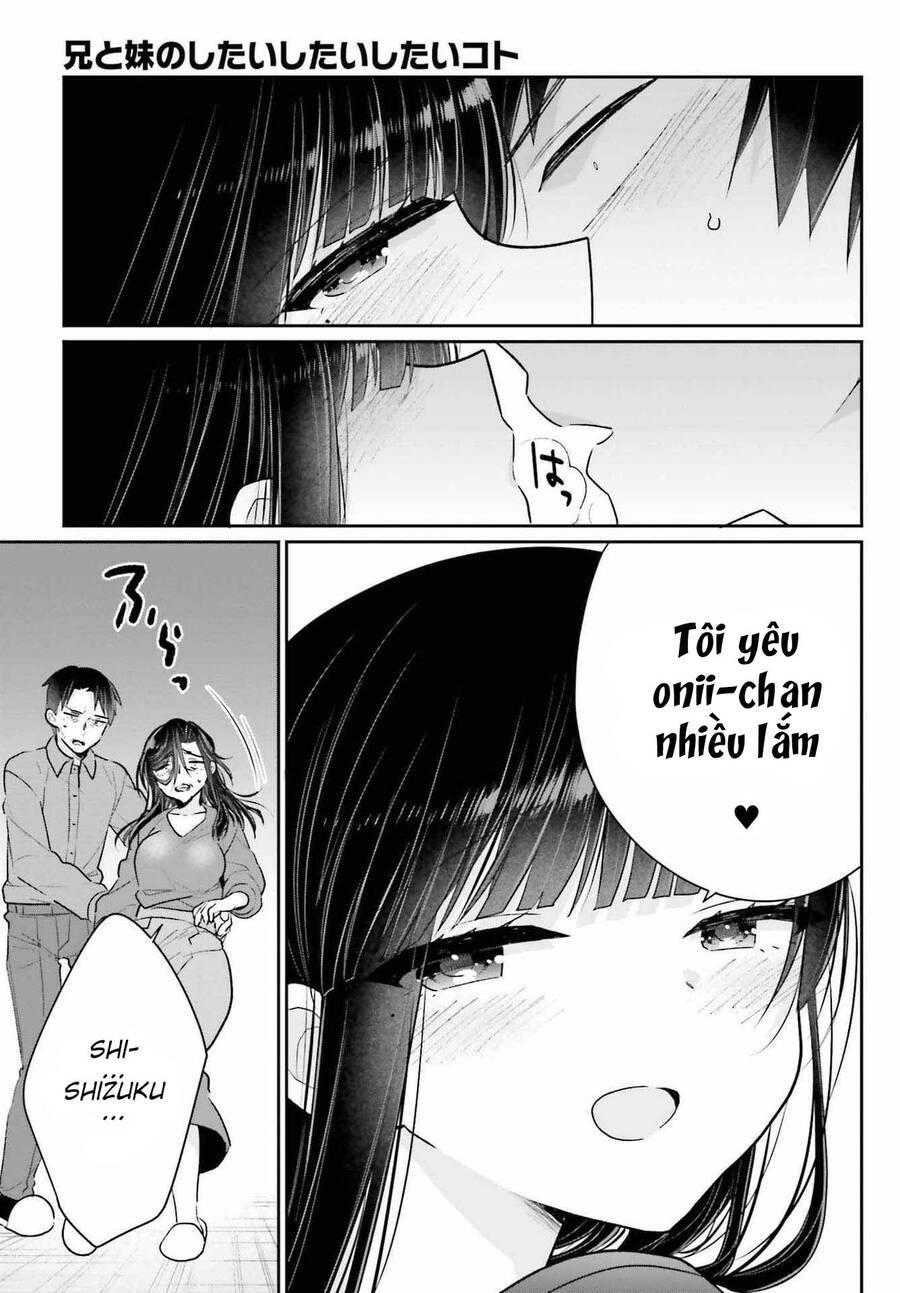 Ani to Imouto no Shitai Shitai Shitai Koto: Chapter 17.2
