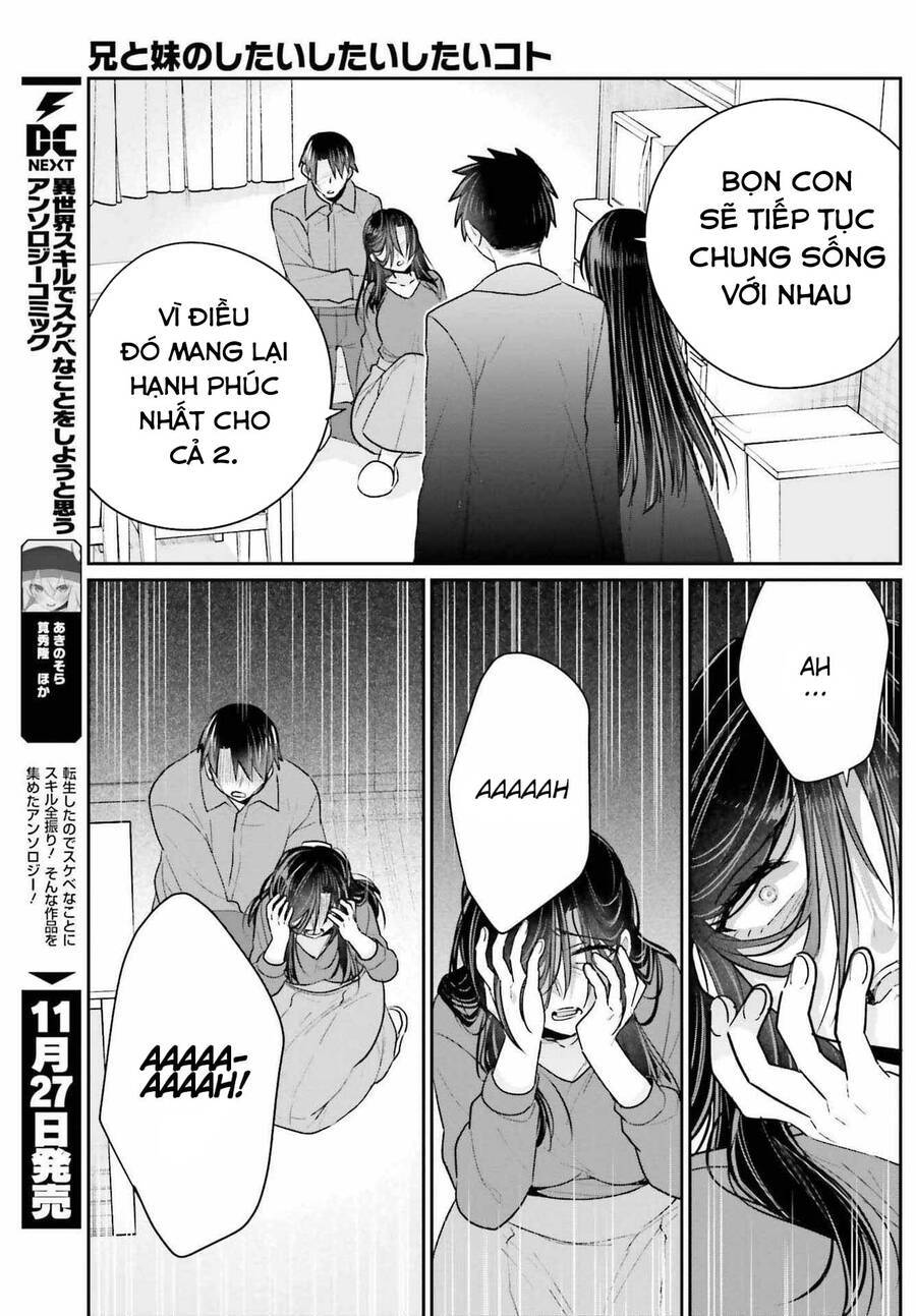 Ani to Imouto no Shitai Shitai Shitai Koto: Chapter 17.2