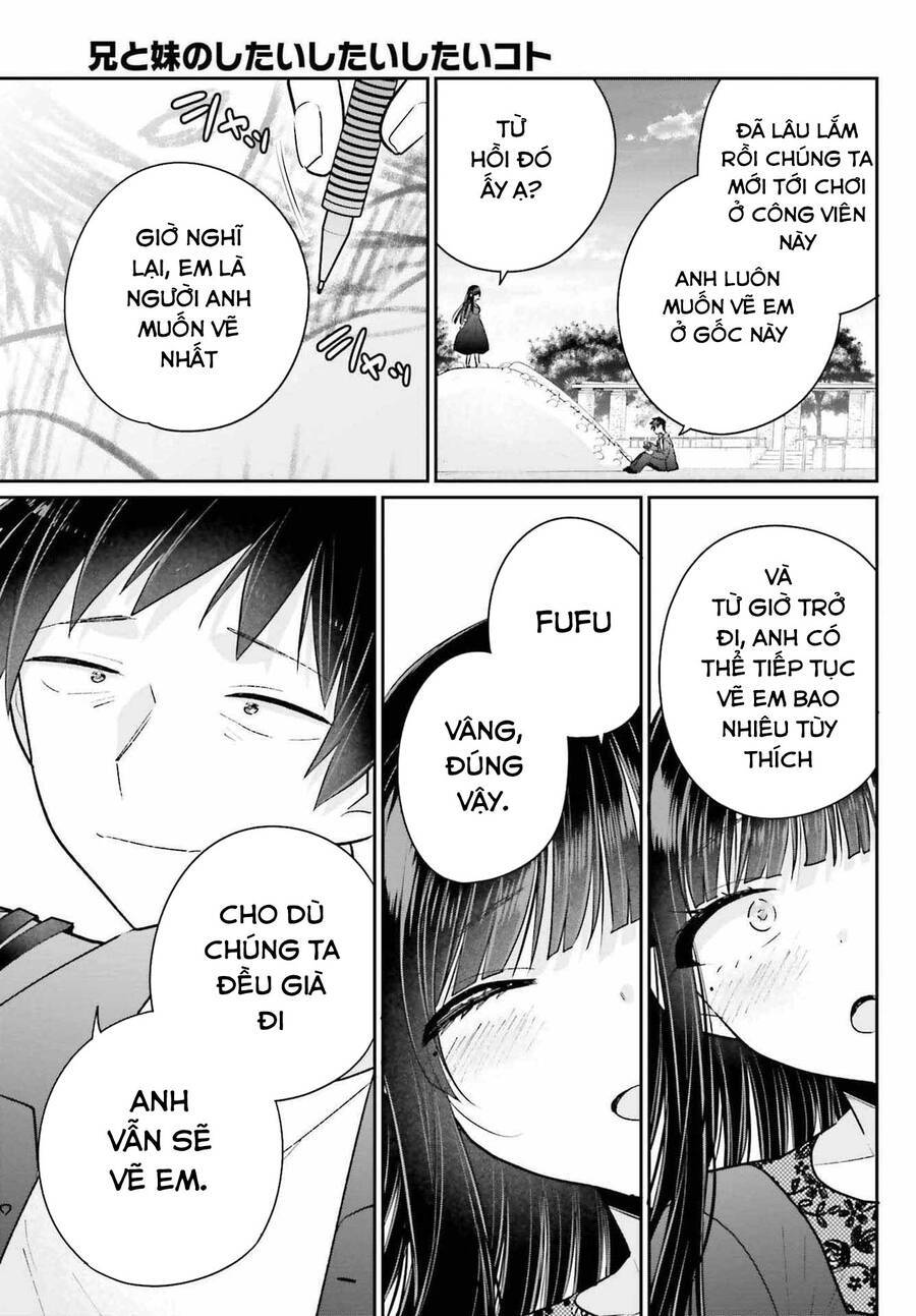 Ani to Imouto no Shitai Shitai Shitai Koto: Chapter 17.2