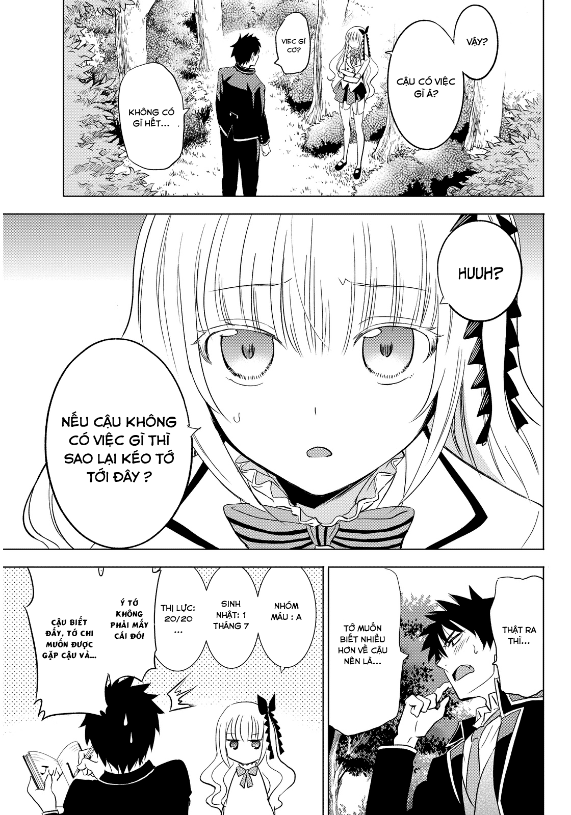 Kushuku Gakkou No Alice: Chương 2