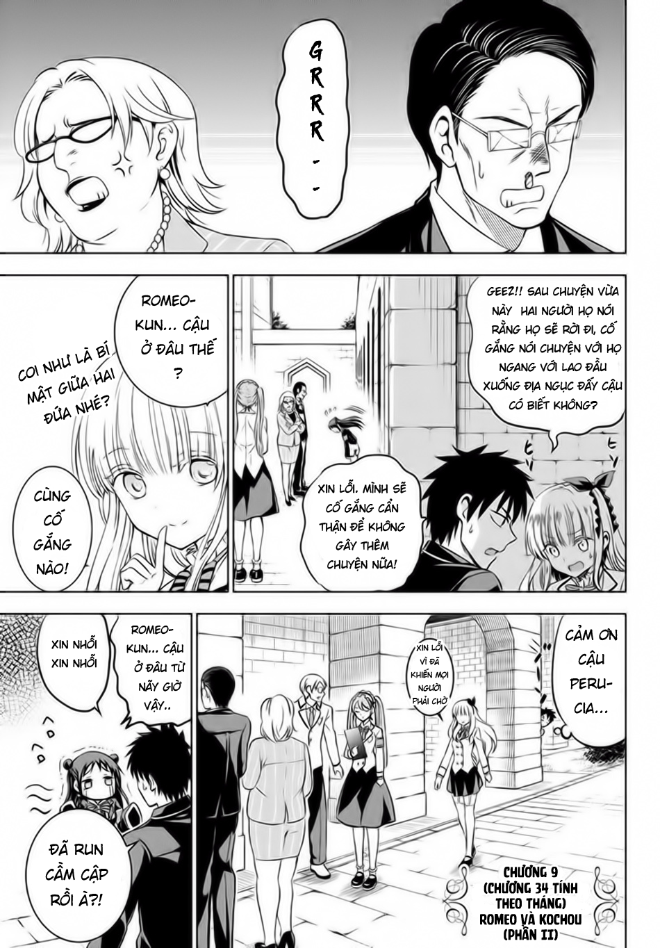 Kushuku Gakkou No Alice: Chương 34