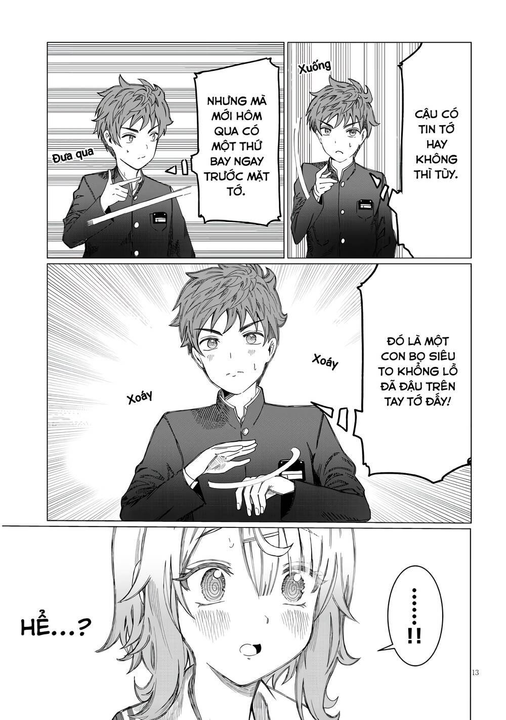 Kimi wa Yakamashi Tojite yo Kuchi wo!: Chapter 1