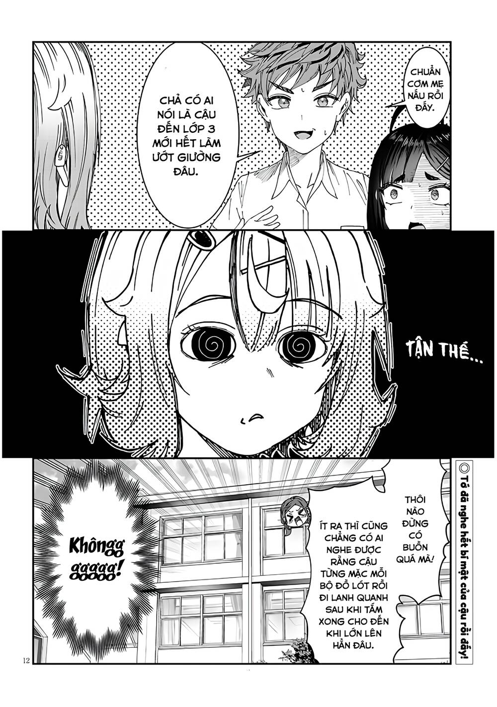 Kimi wa Yakamashi Tojite yo Kuchi wo!: Chapter 18