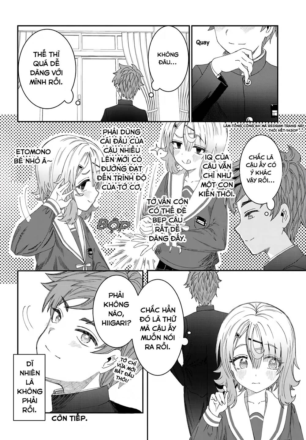 Kimi wa Yakamashi Tojite yo Kuchi wo!: Chapter 4