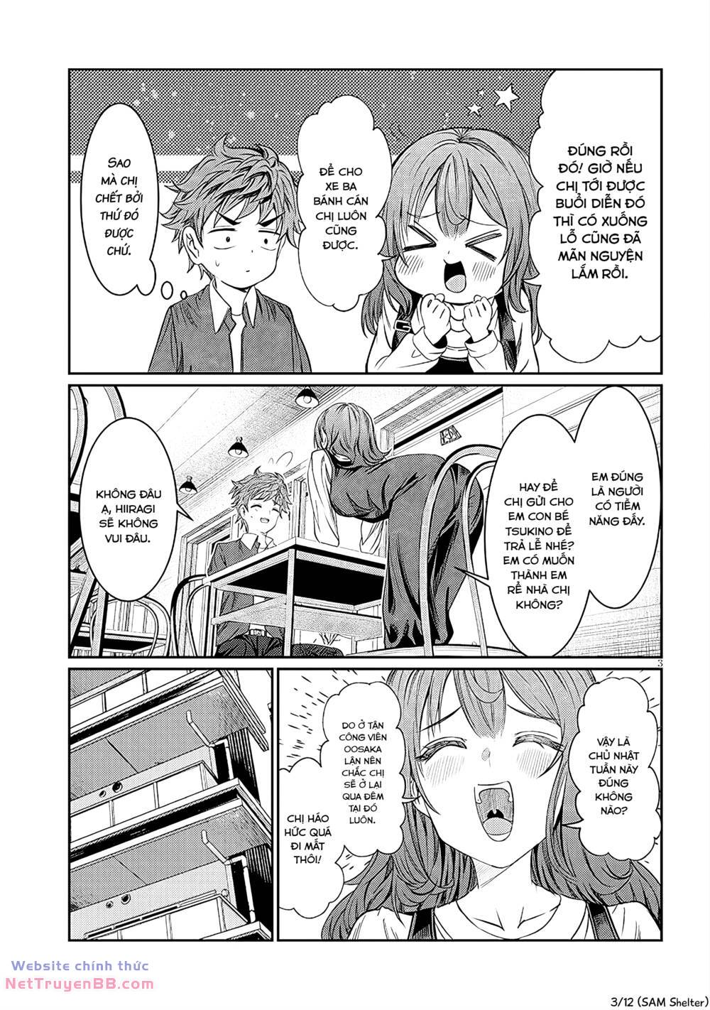 Kimi wa Yakamashi Tojite yo Kuchi wo!: Chapter 41