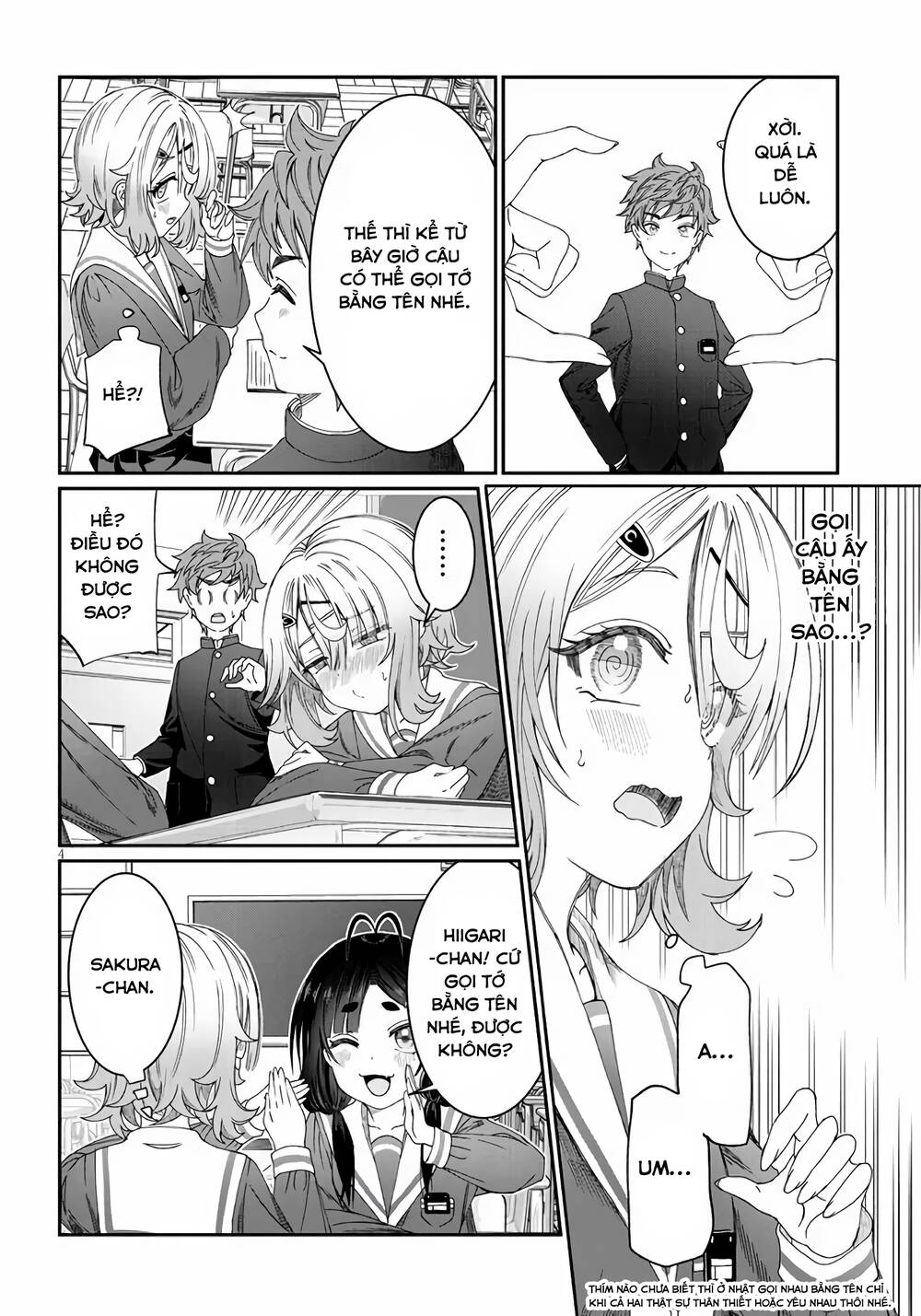 Kimi wa Yakamashi Tojite yo Kuchi wo!: Chapter 5