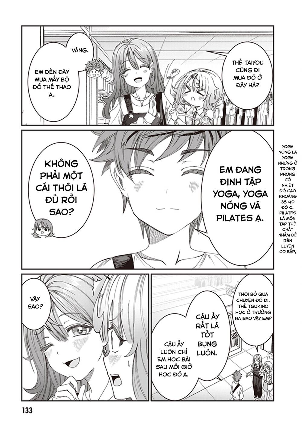 Kimi wa Yakamashi Tojite yo Kuchi wo!: Chapter 9