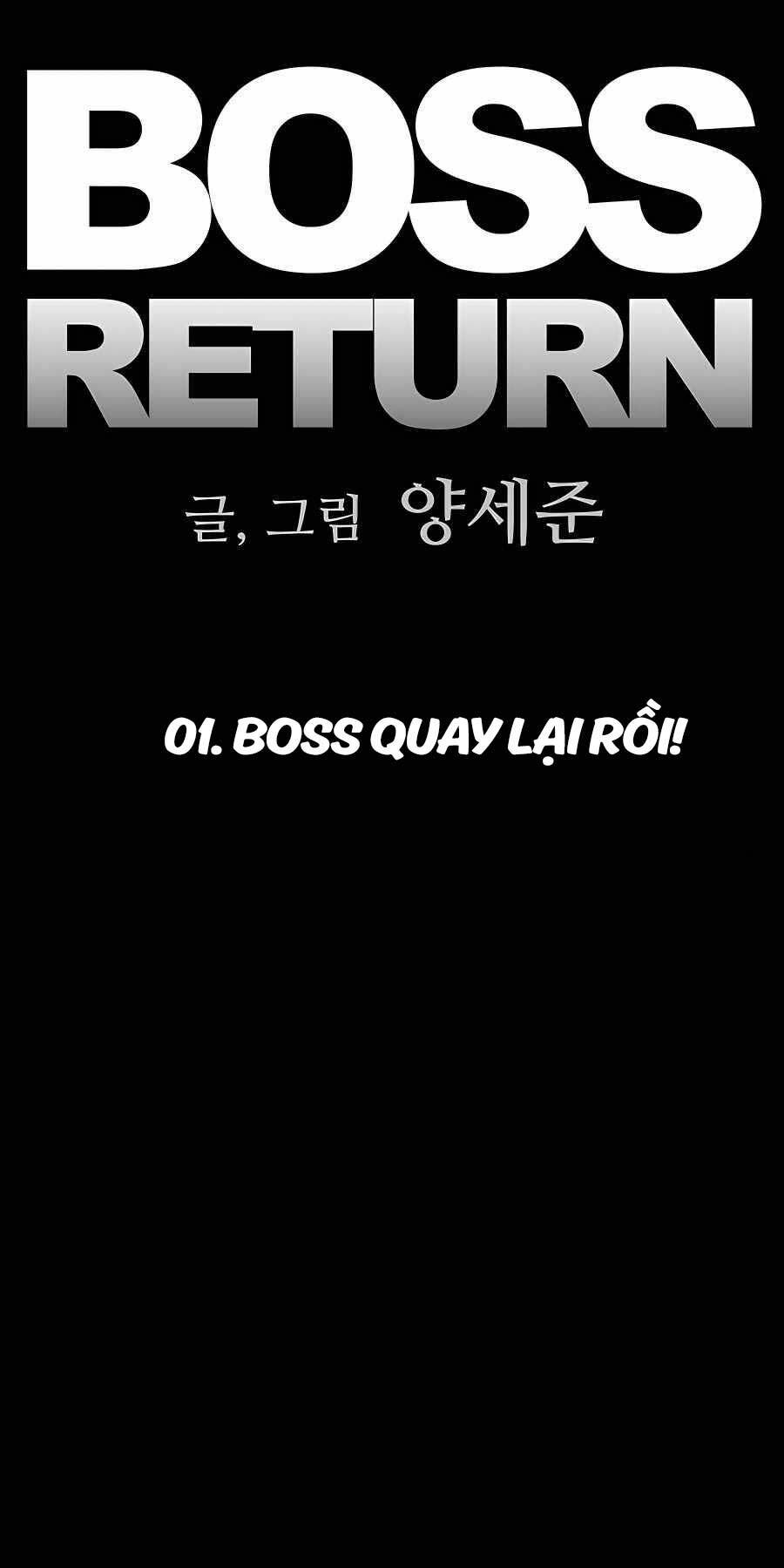 Ông Trùm Trở Lại: Chapter 1