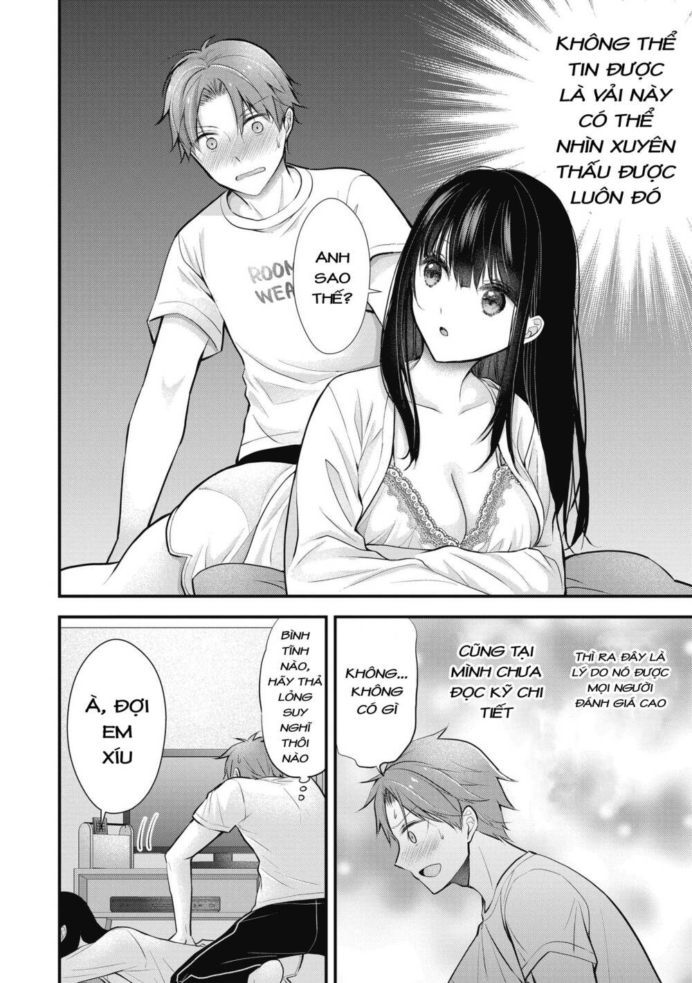 Tôi có nên chiều hư cô vợ hoàn hảo của mình?: Chapter 2: Đồ ngủ