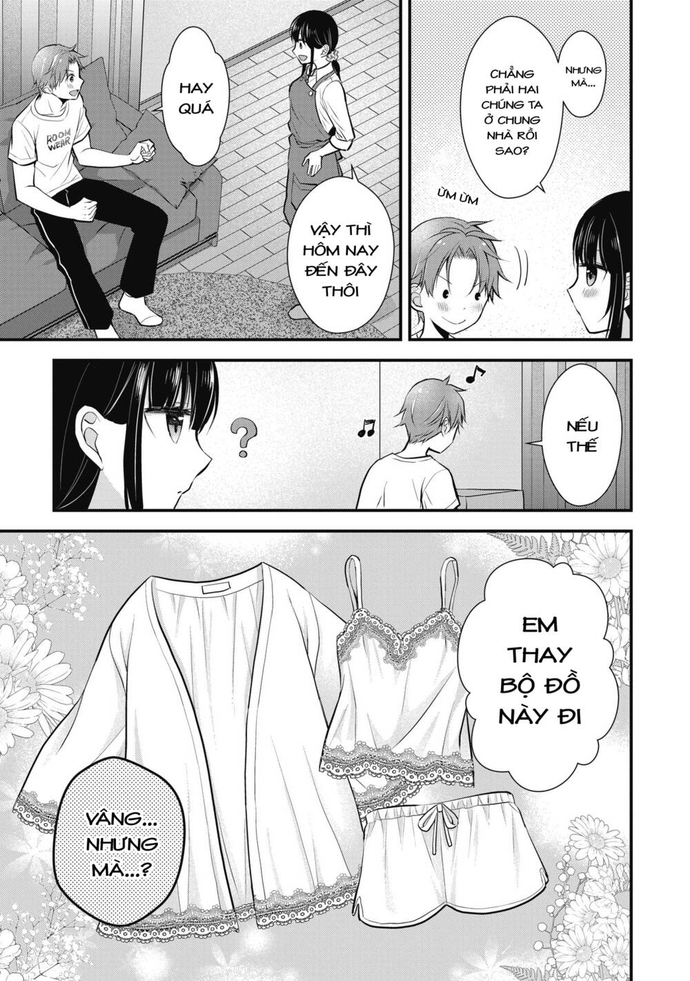 Tôi có nên chiều hư cô vợ hoàn hảo của mình?: Chapter 2: Đồ ngủ